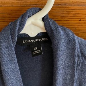 Banana republic tie cardigan xl